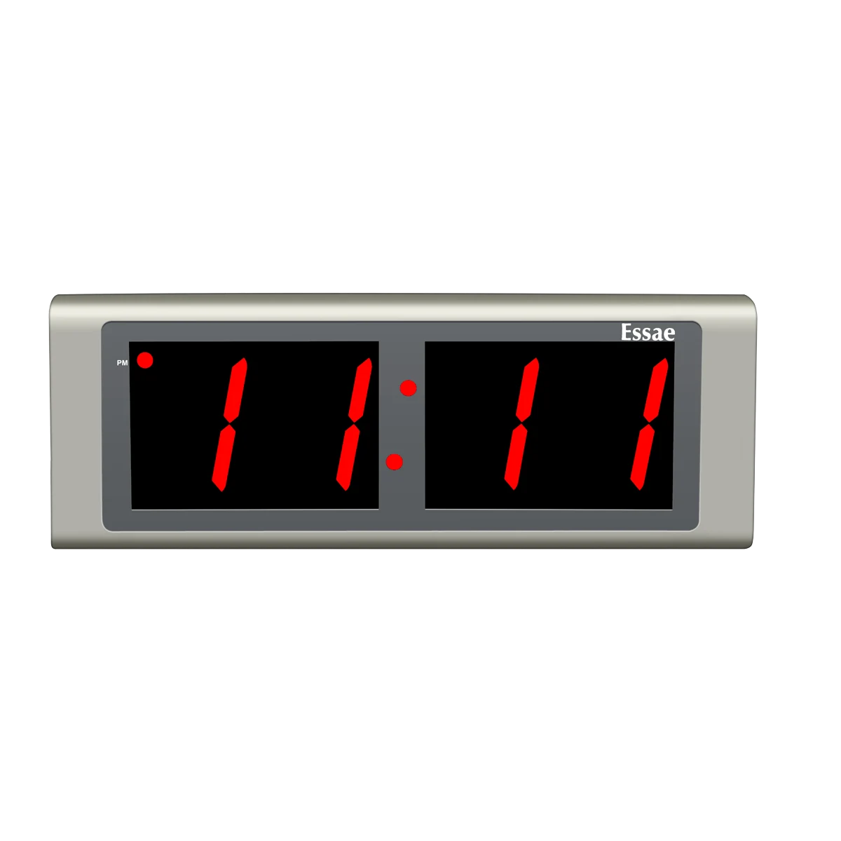 GDT-100 SS Large Stainless Steel GPS Digital Clock